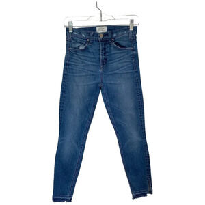 MCGUIRE DENIM Newton Split Hem Ankle Skinny Jeans Size 27P Revolve High Rise